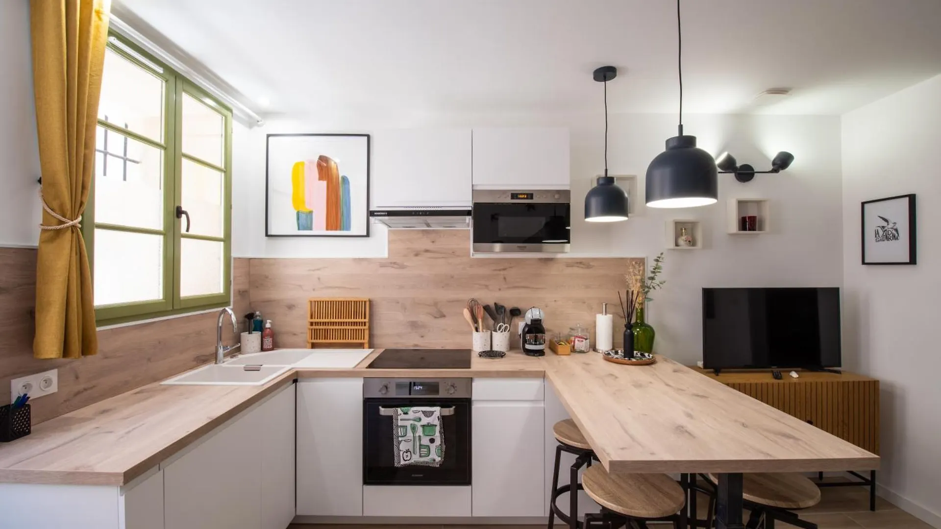 Apartment T2 Cosy Et Climatise Au Coeur De La Ville - La Golondrina Martigues France